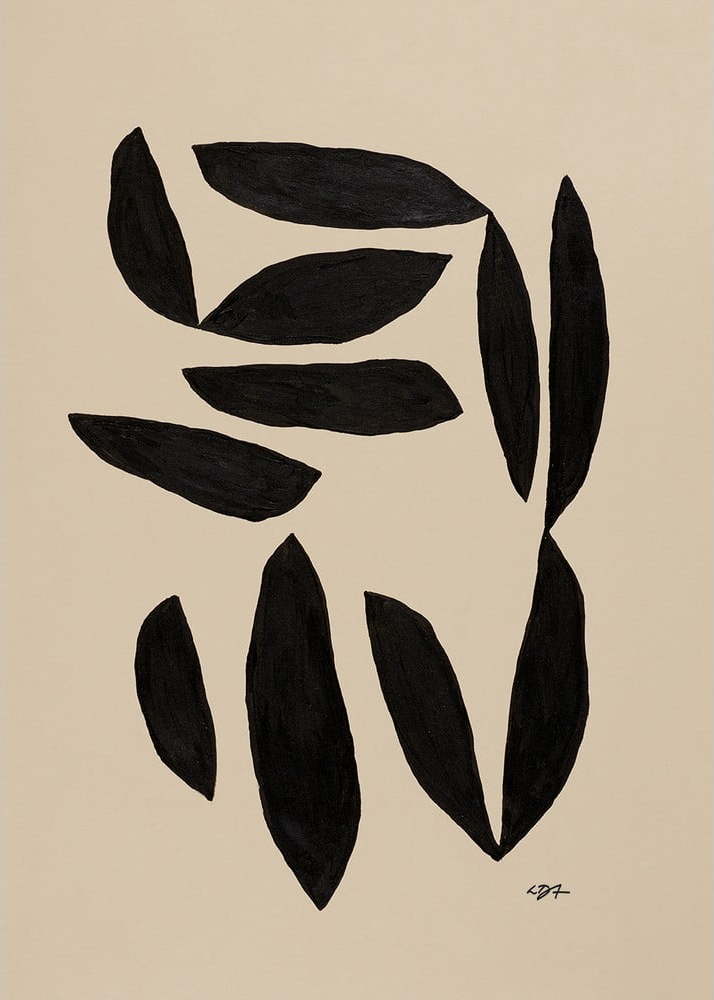 Plakát 50x70 cm In The Fall – Leise Dich Abrahamsen – The Poster Club The Poster Club