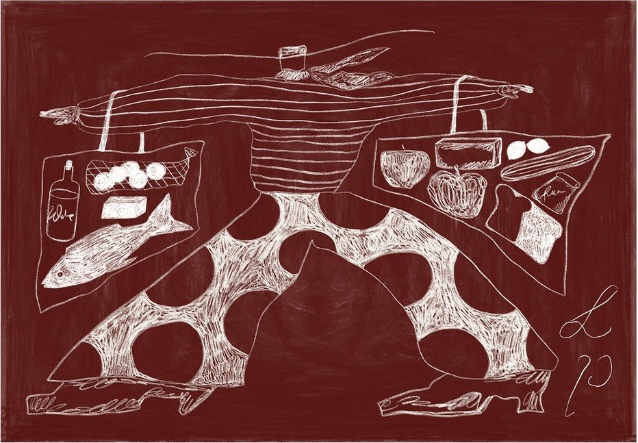 Plakát 70x50 cm Sam Shopping – Lucia Tuffley – The Poster Club The Poster Club