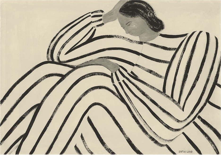 Plakát 70x50 cm Waiting – Sofia Lind – The Poster Club The Poster Club