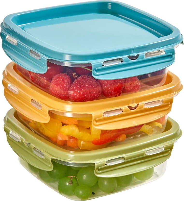 Potravinové krabičky v sadě 3 ks Snipslock – Snips Snips