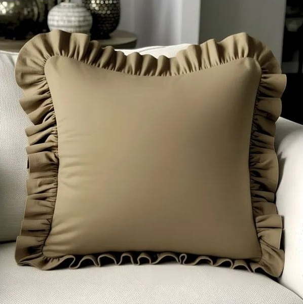 Povlak na polštář s příměsí bavlny 40x40 cm Ruffled – Mila Home Mila Home
