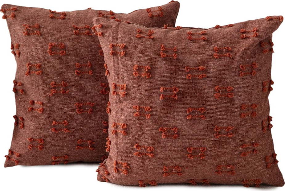 Povlaky na polštáře v sadě 2 ks 43x43 cm Tuffet – Mioli Decor Mioli Decor