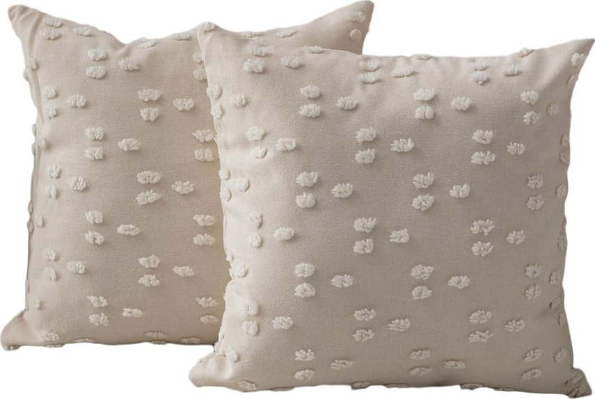 Povlaky na polštáře v sadě 2 ks 43x43 cm Tuffet – Mioli Decor Mioli Decor