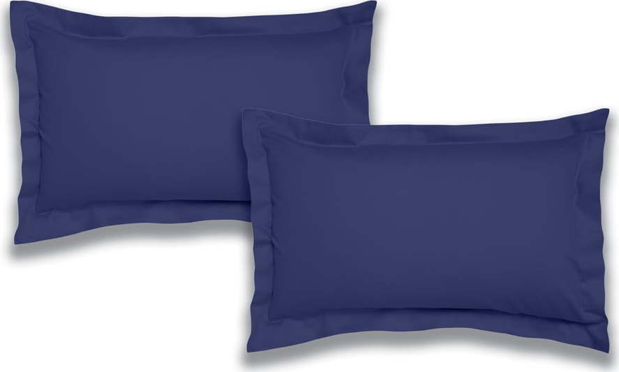 Povlaky na polštáře v sadě 2 ks z bavlněného perkálu 50x75 cm Cotton Percale – Bianca Bianca