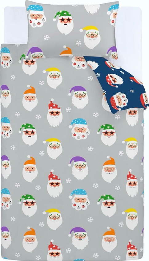 Povlečení na dvoulůžko/prodloužené 230x220 cm Santa Spec-Tacular – Catherine Lansfield Catherine Lansfield