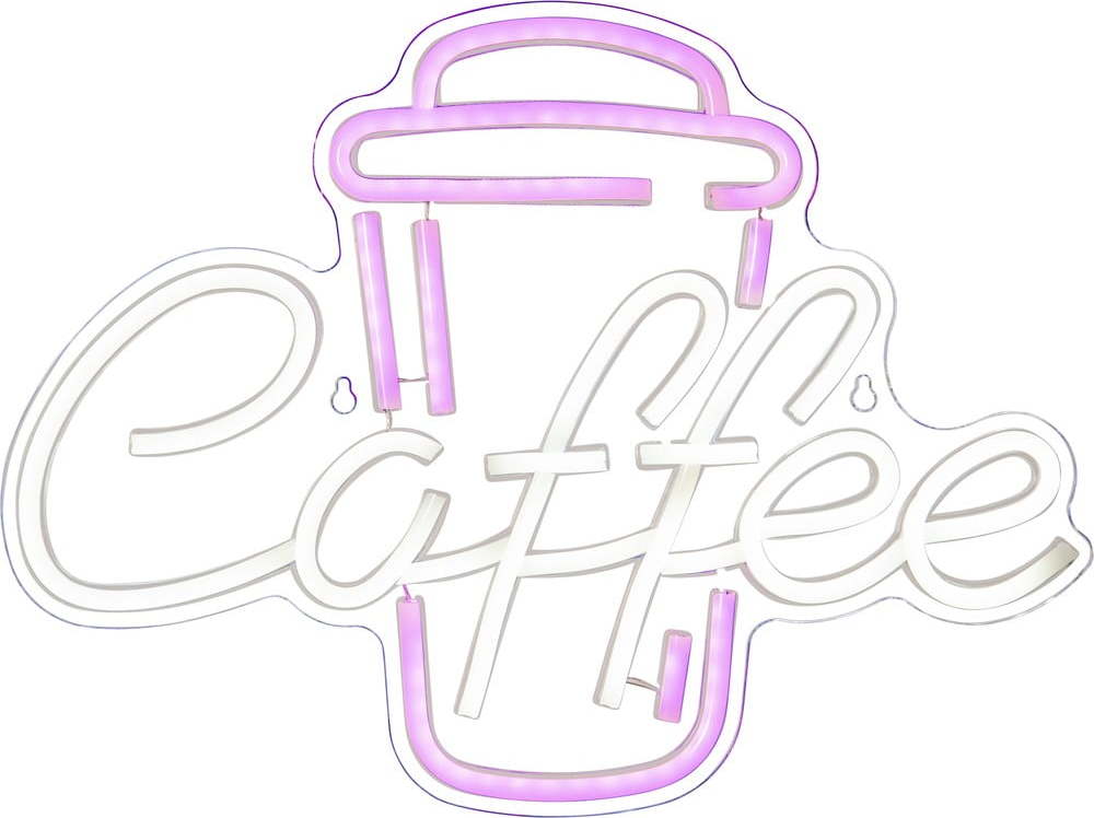 Růžová LED neonová světelná dekorace 5 W Plexy – Star Trading Star Trading