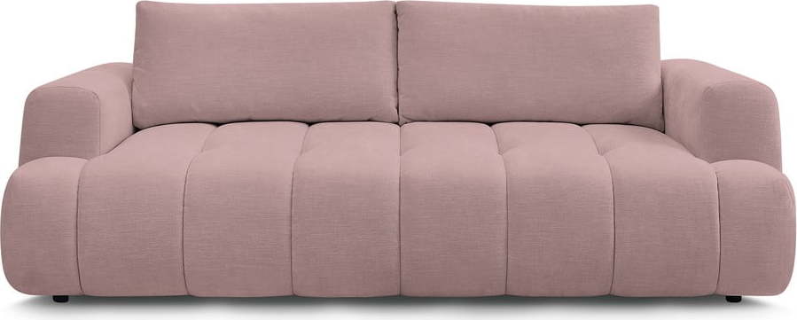 Růžová rozkládací/s úložným prostorem pohovka 251 cm Fuji – Bobochic Paris Bobochic Paris