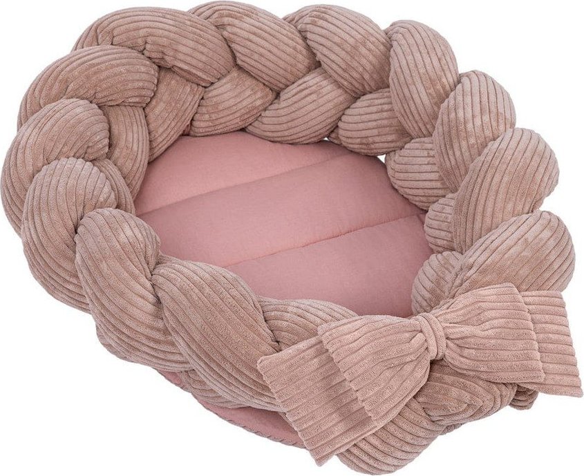 Růžové hnízdečko pro miminko 47x70 cm – Meowbaby MeowBaby