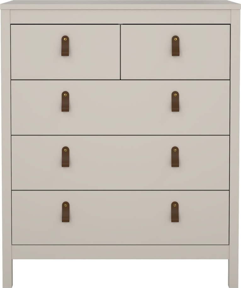 Šedobéžová komoda 82x99x38 cm Madrid – Tvilum Tvilum