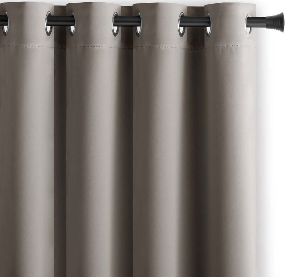 Šedobéžový dimout závěs 140x175 cm Kierra – Restilo Restilo