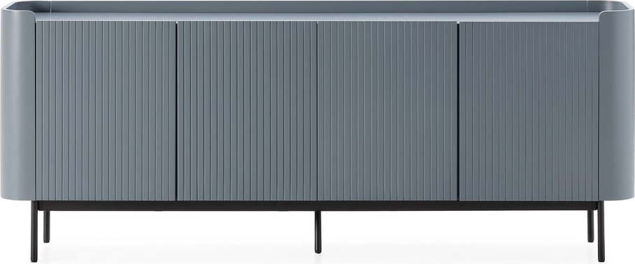 Šedomodrá komoda 200x80x40 cm Willa – MOME Mome