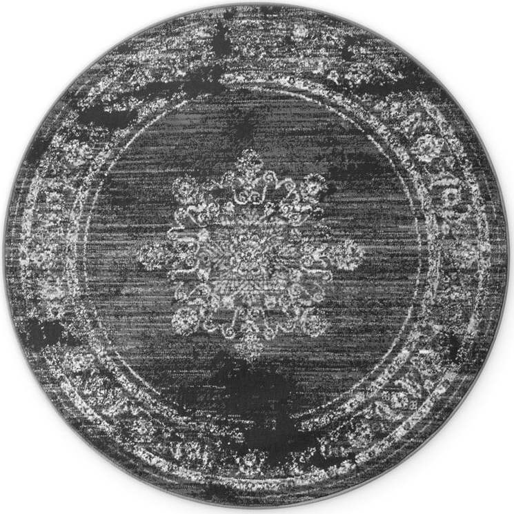 Šedý kulatý koberec ø 160 cm Gloria Lydia – Hanse Home Hanse Home