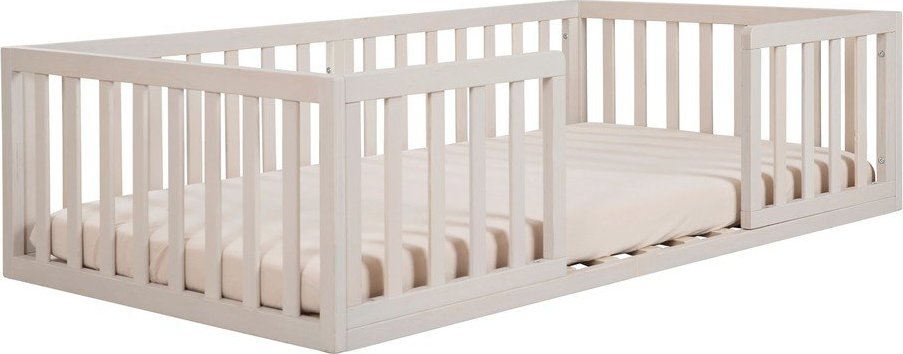 Světle šedá dětská postel s roštem 70x140 cm – Roba Roba