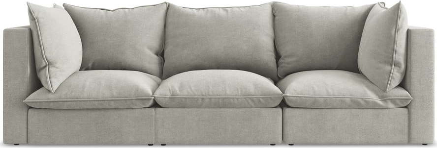 Světle šedá pohovka 255 cm Manao – Makamii Makamii