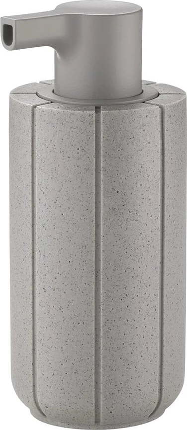 Světle šedý dávkovač mýdla z polyresinu 300 ml Kua – Blomus Blomus