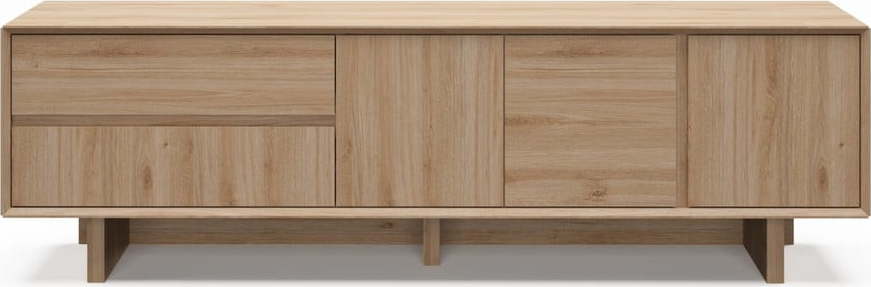 TV stolek v dekoru dubu v přírodní barvě 180x55x45 cm Carpi – Marckeric Marckeric