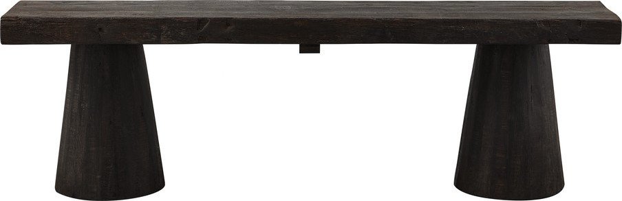 Tmavě hnědá lavice Clyde – WOOOD WOOOD