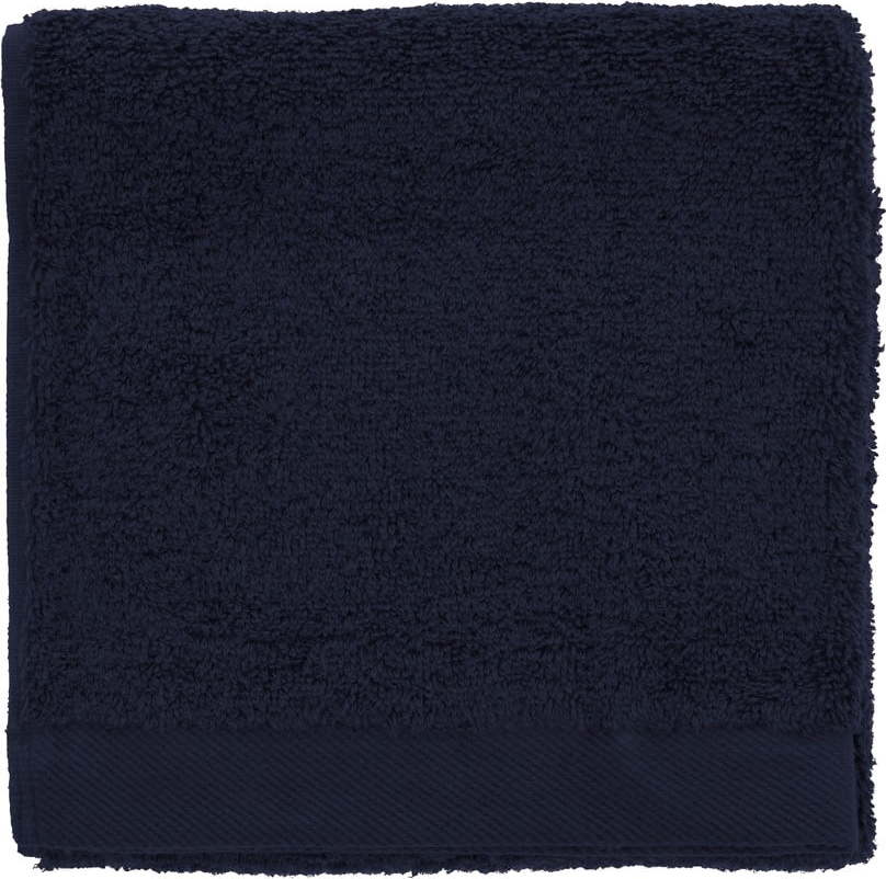 Tmavě modrý froté bavlněný ručník 40x60 cm Comfort – Södahl Södahl