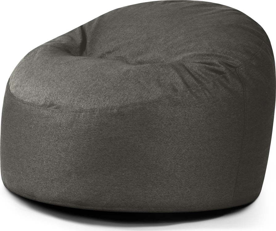 Tmavě šedý dětský sedací vak Om 85 – SLOWDOWN SLOWDOWN