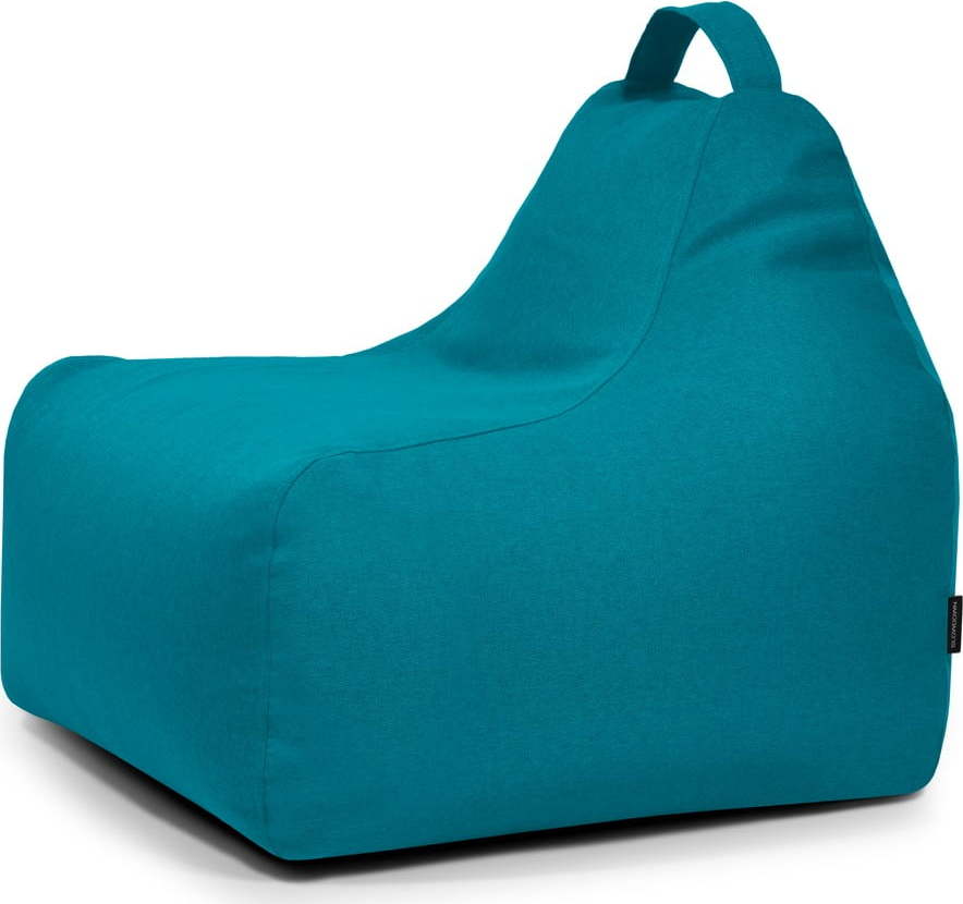 Tyrkysový dětský sedací vak Game Amuse – SLOWDOWN SLOWDOWN