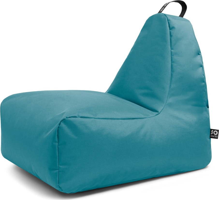 Tyrkysový sedací vak Chill XL – So Soft? So Soft?