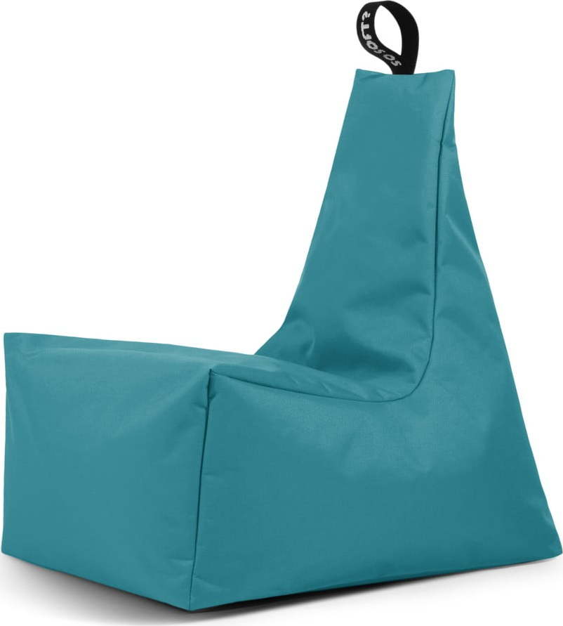 Tyrkysový sedací vak Icy L – So Soft? So Soft?