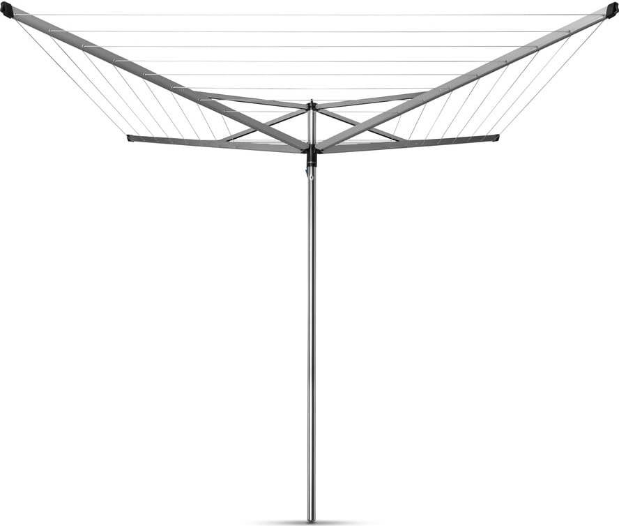 Venkovní sušák na prádlo ve stříbrné barvě 50 m Essential – Brabantia Brabantia