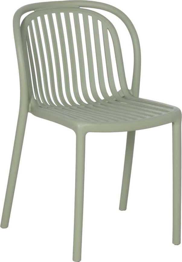 Zelená plastová jídelní židle Alia – Ixia Ixia