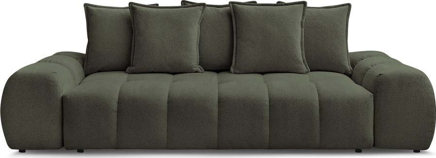 Zelená žinylková pohovka 278 cm Everest – Bobochic Paris Bobochic Paris