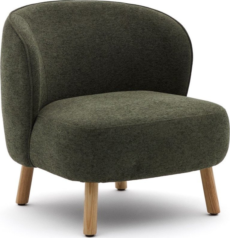 Zelené žinylkové křeslo Ulit – Kave Home Kave Home