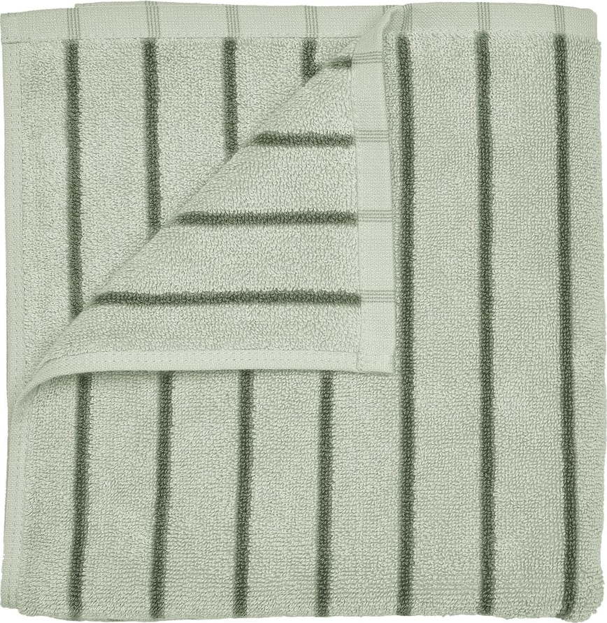 Zelený froté ručník z Bio bavlny 50x100 cm Arto – Blomus Blomus