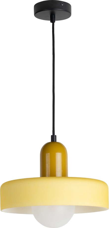 Žluté závěsné svítidlo ø 25 cm Opaco Grato – Leitmotiv Leitmotiv