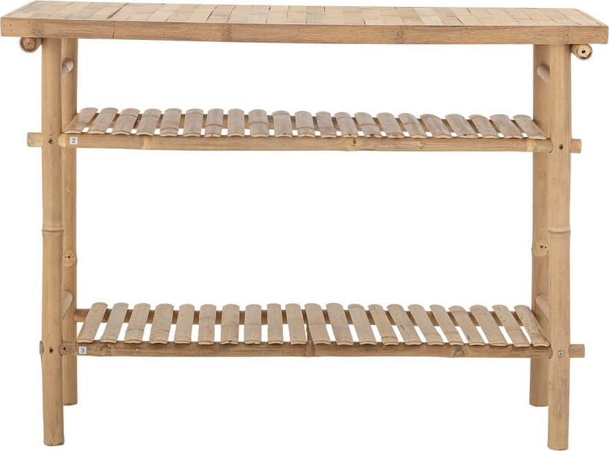 Bambusový odkládací stolek 40x100 cm Sole – Bloomingville Bloomingville