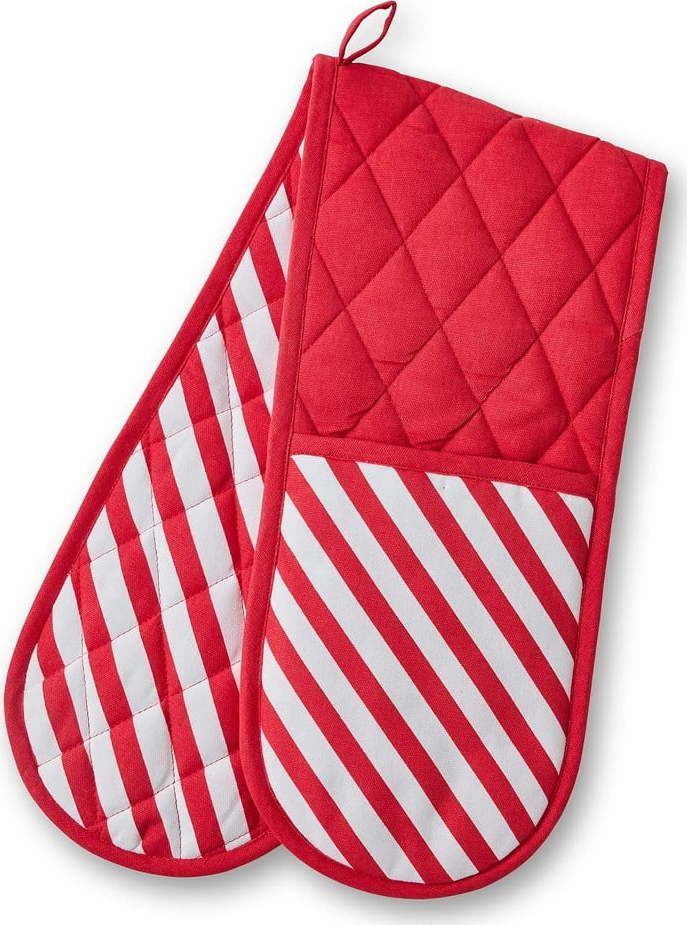 Bavlněná dvojitá kuchyňská chňapka Candy Cane – Catherine Lansfield Catherine Lansfield