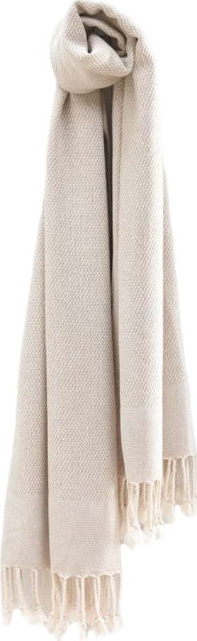 Béžová bavlněná plážová deka 90x175 cm Retro – Foutastic Foutastic