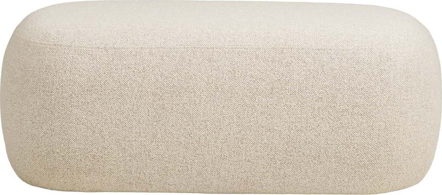 Béžová lavice z textilie bouclé Blossomville – House Nordic House Nordic