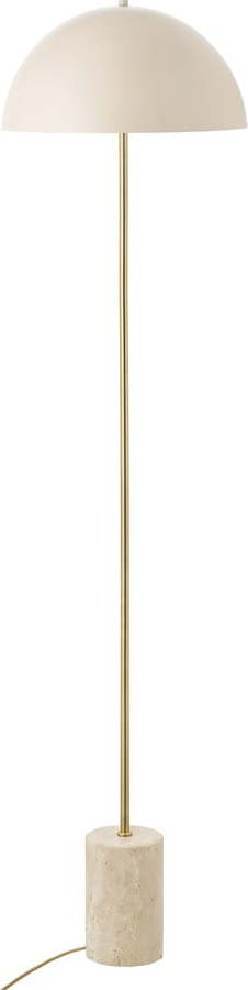 Béžová stojací lampa s kovovým stínidlem (výška 155 cm) Sheffield – House Nordic House Nordic