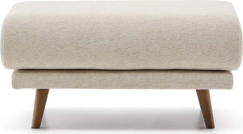 Béžová žinylková podnožka Karin – Kave Home Kave Home