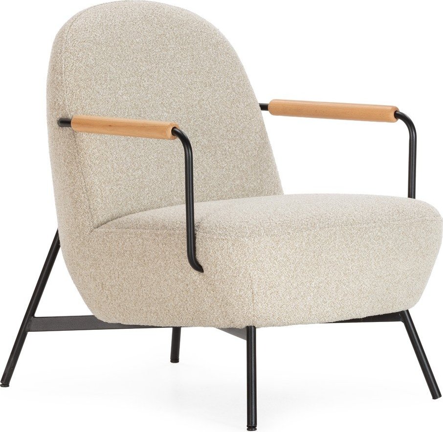 Béžové křeslo Regi – MOME Mome