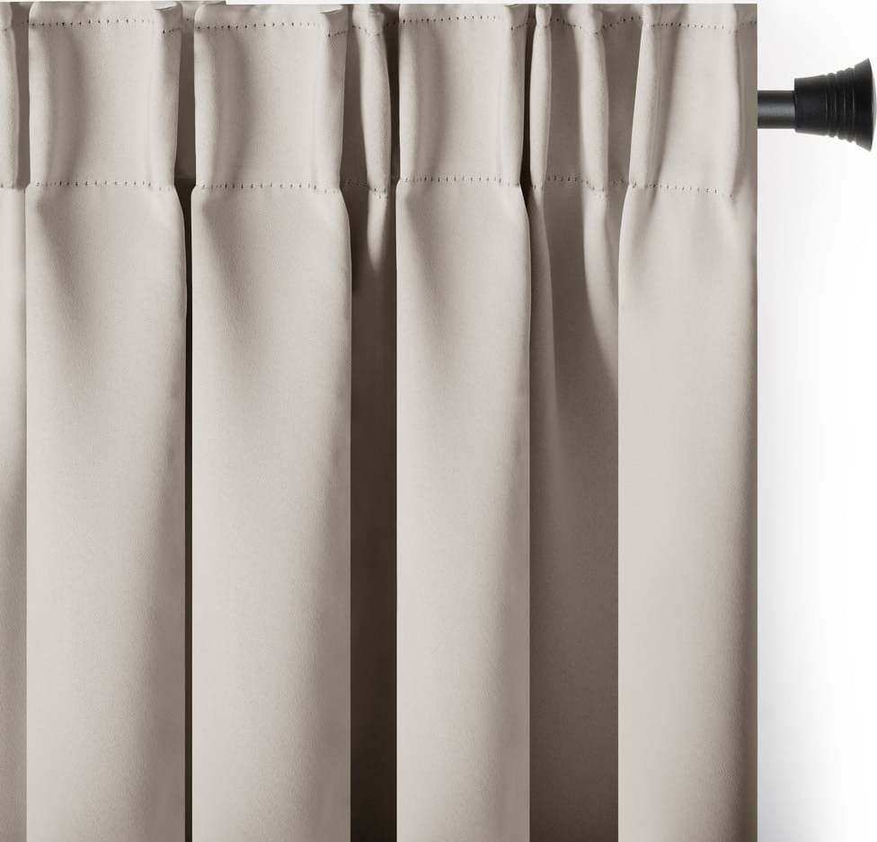 Béžový dimout závěs 140x245 cm Kierra – Restilo Restilo