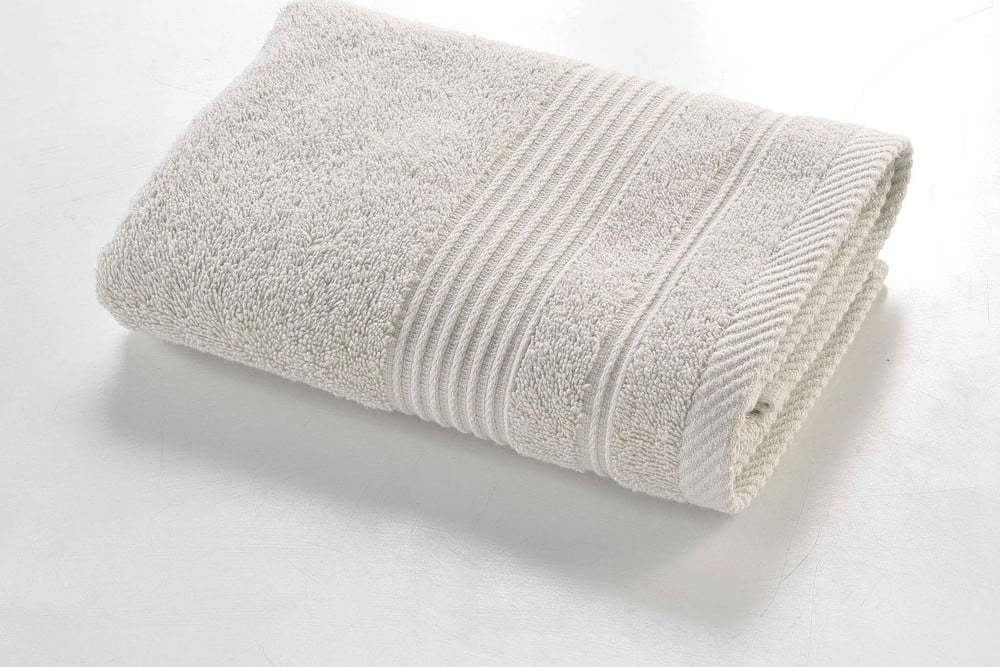 Béžový froté bavlněný ručník 50x90 cm Tendresse – douceur d'intérieur Douceur d intérieur