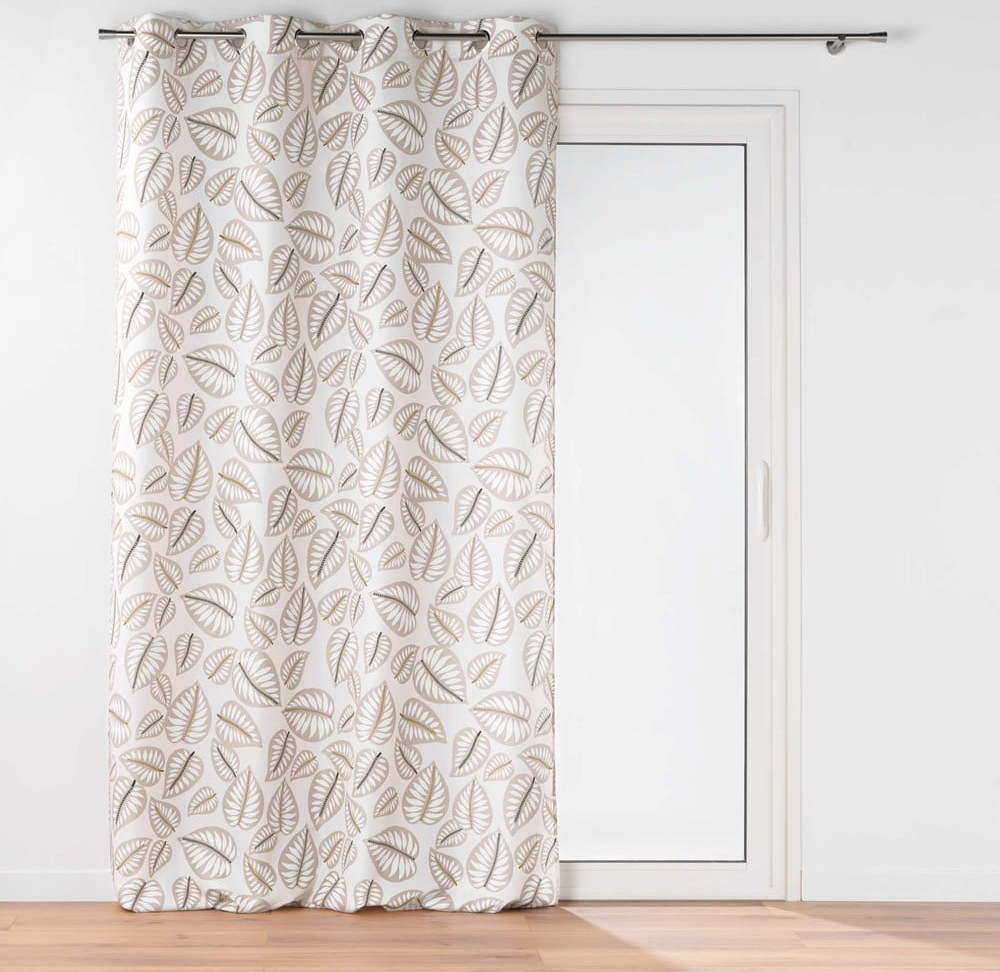 Béžový závěs 140x260 cm Alma – douceur d'intérieur Douceur d intérieur