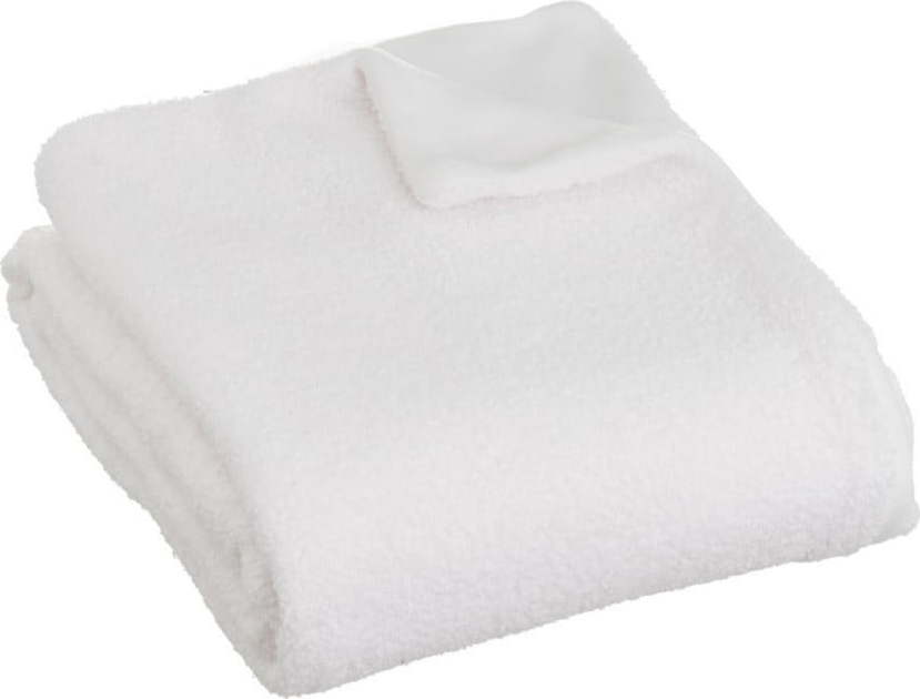 Bílá deka s beránkem 130x160 cm Sherpa Bouclé – Casa Selección Casa Selección
