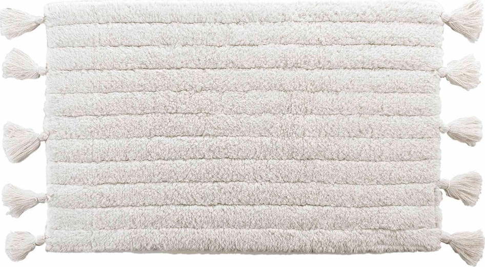 Bílá koupelnová předložka 50x80 cm Minatis – douceur d'intérieur Douceur d intérieur
