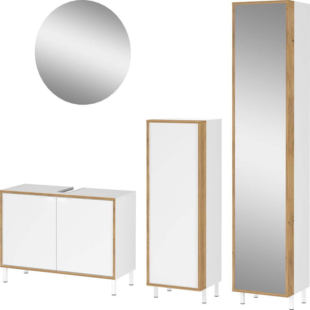 Bílá koupelnová sestava Topeka – Germania Germania