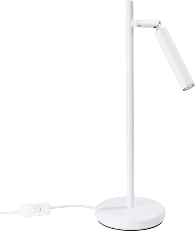 Bílá stolní lampa (výška 43 cm) Fideus – Sollux Sollux