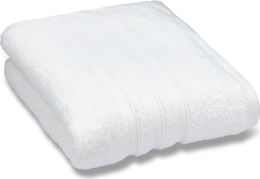 Bílý froté bavlněný ručník 50x85 cm Zero Twist – Catherine Lansfield Catherine Lansfield