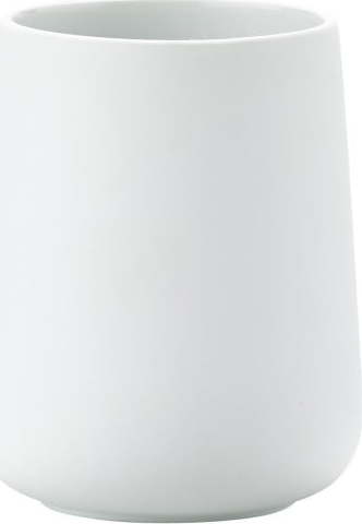 Bílý kelímek na zubní kartáčky Zone Nova Zone