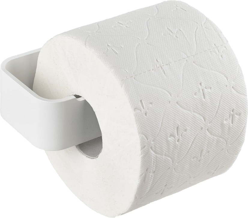 Bílý nástěnný kovový držák na toaletní papír Ume – Zone Zone