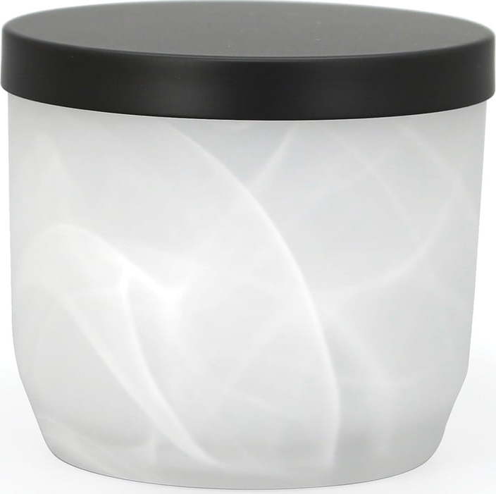 Bílý skleněný koupelnový organizér na vatové tampony Madison – Spirella SPIRELLA